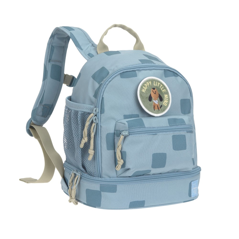 Lässig Kinderrucksack Pattern Party Blau